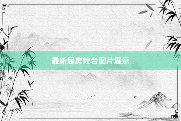 最新厨房灶台图片展示